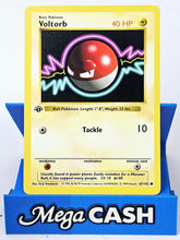 Voltorb 67/102 First 1st Edition Shadowless Base Set 1999 NM